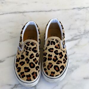 Vans canvas kids shoes